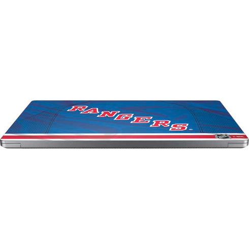NHL New York Rangers Home Jersey Universal Laptop 16in (13 x 9.4in) Skin